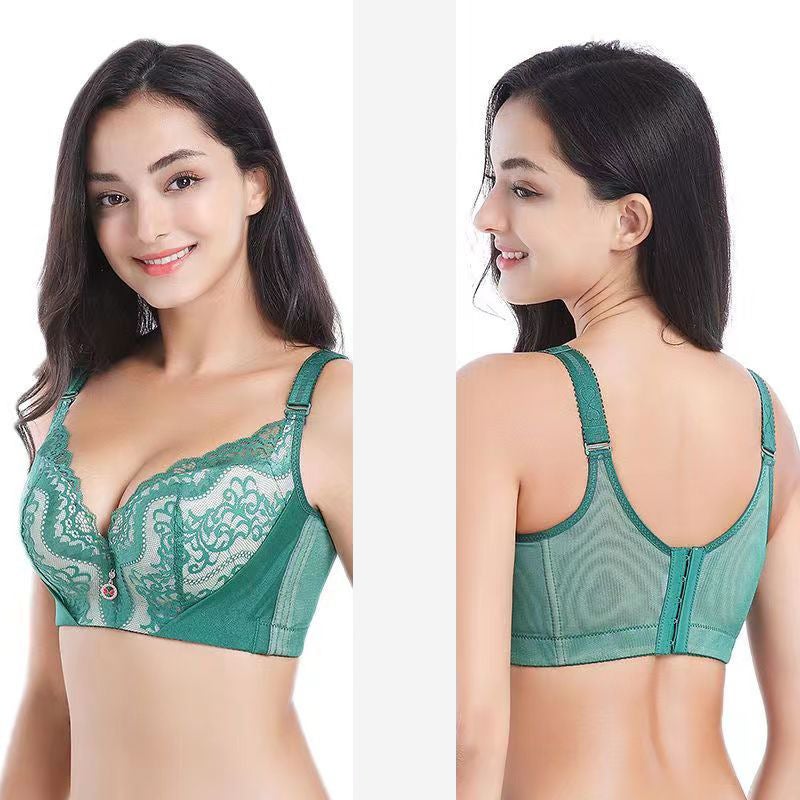 Bra 45-150Kg With Steel Ring Large Size Intimates For Women, Medium Thick, Large Breasts, Non-Slip, Upper Support, Anti-Sagging, Gathering And Auxiliary Breasts - Image 5
